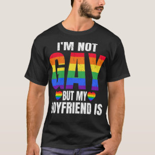 Camiseta No Soy Gay Pero Mi Mejor Amigo Es Gracioso LGBT (1
