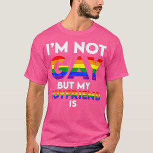 Camiseta No Soy Gay Pero Mi Novio Es Divertido Pareja Gay G