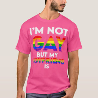 Camiseta No Soy Gay Pero Mi Novio Es Divertido Pareja Gay G