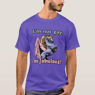 Camiseta No soy gay, soy fabuloso