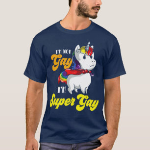 Camiseta No Soy Gay Soy Super Gay 1