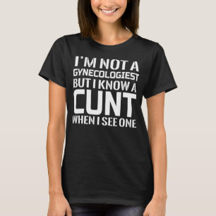 Camiseta No soy ginecólogo pero conozco ginecólogo