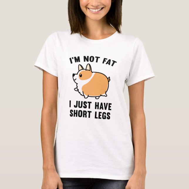 Camiseta No soy gordo (Anverso)