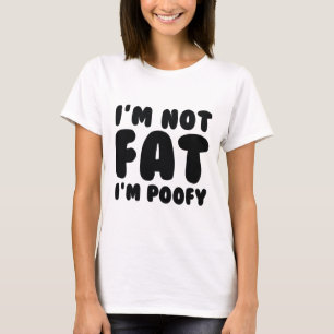 Camiseta No soy gordo, soy desagradable
