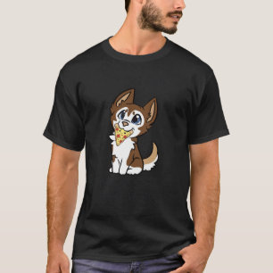 Camiseta No Soy Gracioso, Solo Soy Un Pequeño Husky Braun M