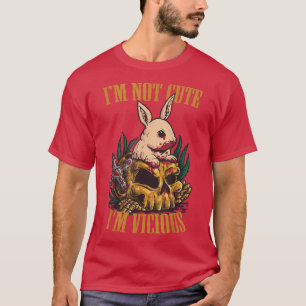Camiseta No soy guapo soy el Cráneo de Conejo Curioso Curio