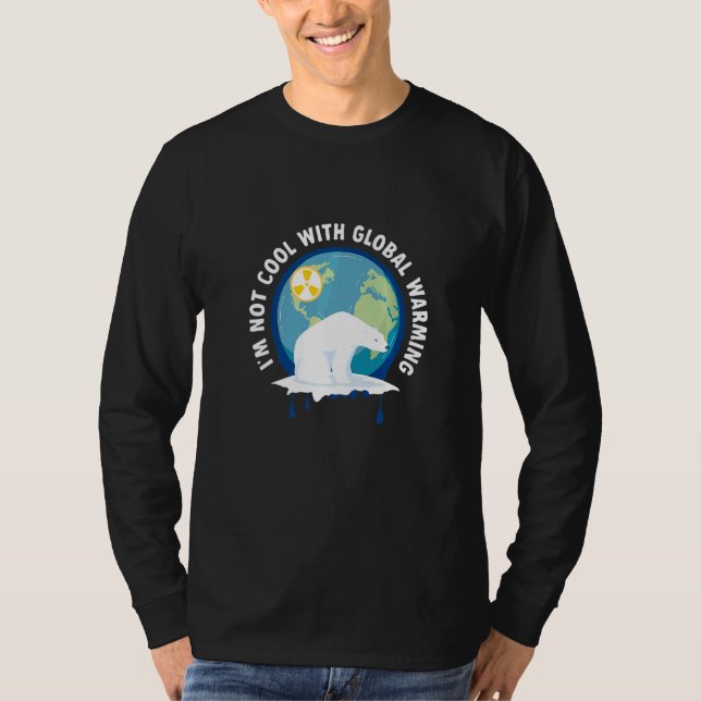 Camiseta No soy Guay con el calentamiento global, unos osos (Anverso)