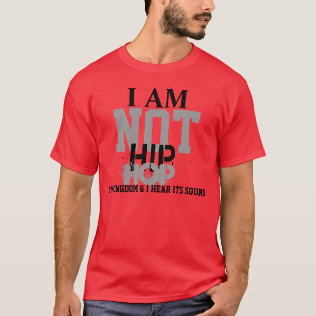 Camiseta No soy Hip Hop nuevo Edtion (Anverso)
