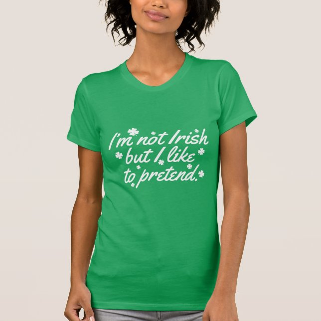 Camiseta No soy irlandés (Anverso)