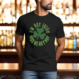 Camiseta 'No soy irlandés, bésame de todos modos'