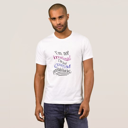 Camiseta No soy irracional