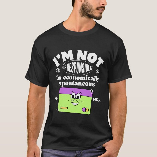 Camiseta No soy irresponsable (Anverso)