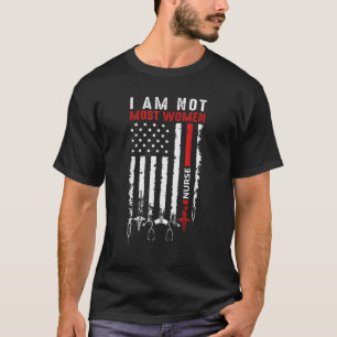 Camiseta No Soy La Mayoría De Las Mujeres Enfermeras En Cam