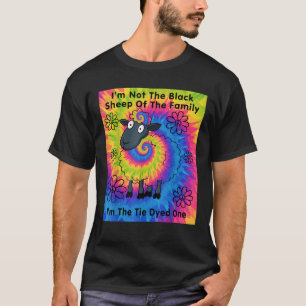 Camiseta No soy la oveja negra de la familia.