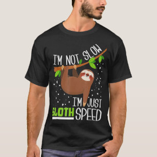 Camiseta No soy lento, sólo es gracioso la velocidad de la 