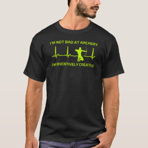Camiseta No Soy Malo en Tiro con Arco Tiro con Arco Diver