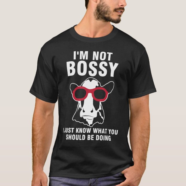 Camiseta No soy mandona, simplemente sé lo que usted S gana (Anverso)