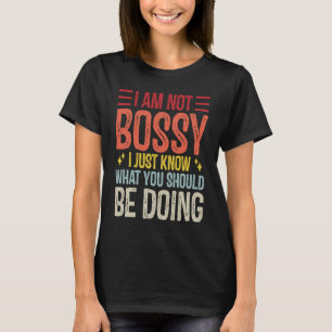 Camiseta No Soy Mandona Una Persona Que Toma El Mando