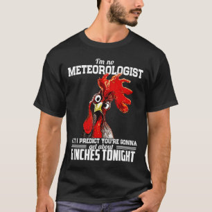 Camiseta No Soy Meteorólogo Pero Predigo Pollo