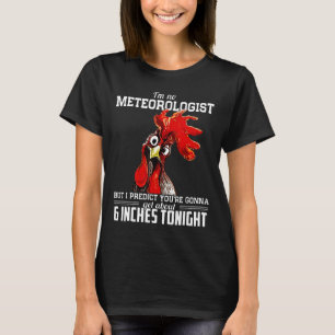 Camiseta No Soy Meteorólogo Pero Predigo Pollo