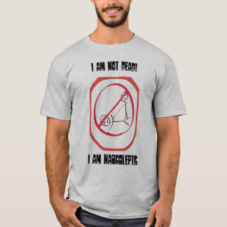Camiseta No soy muerto yo soy narcoléptico