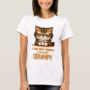 Camiseta No Soy Pequeña - Regalo Divertido y Gruñón de Gato