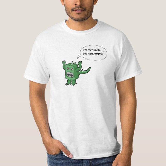 Camiseta ¡No soy pequeño!! (Anverso)