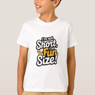 Camiseta No soy pequeño, divertido tamaño