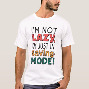 Camiseta No Soy Perezoso