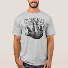 Camiseta No soy perezoso, soy un títere con bajo consumo de
