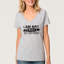 Camiseta No soy perfecto, pero soy único