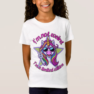 Camiseta No soy rara, soy un unicornio de edición limitada