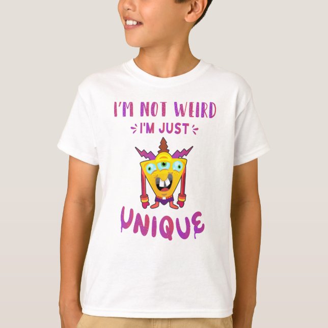 Camiseta No soy rara, soy única (Anverso)