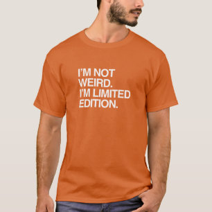 CAMISETA NO SOY RARO, SOY EDICIÓN LIMITADA