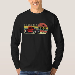 Camiseta No Soy Retro De Coche Clásico Antiguo Para Hombres