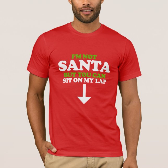 Camiseta No soy Santa (Anverso)