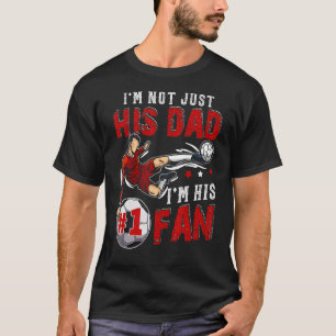 Camiseta No soy solo su papá, soy su hijo orgulloso de no 1