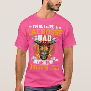 Camiseta No soy sólo un papá de Lacrosse Soy el padre de lo
