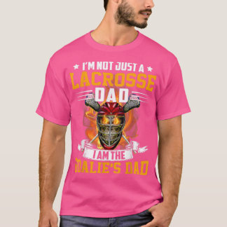Camiseta No soy sólo un papá de Lacrosse Soy el padre de lo