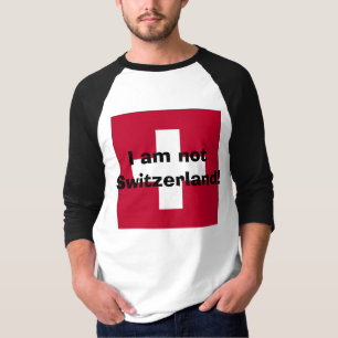 Camiseta ¡No soy Suiza!