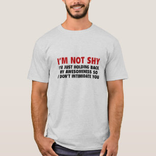 Camiseta No soy tímido