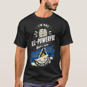 Camiseta No soy todo poderoso pero soy santaluciano