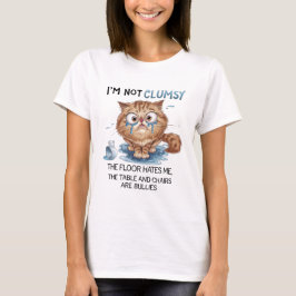 Camiseta No soy torpe, el suelo me odia 