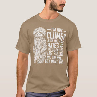 Camiseta No Soy Torpe, El Suelo Me Odia Divertido Torpe