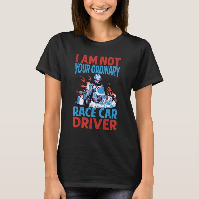 Camiseta No Soy Tu Carreras De Conductor De Coches De Carre (Anverso)