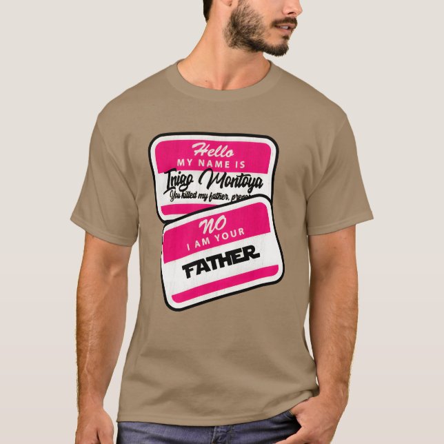 Camiseta no, soy tu padre gracioso (Anverso)