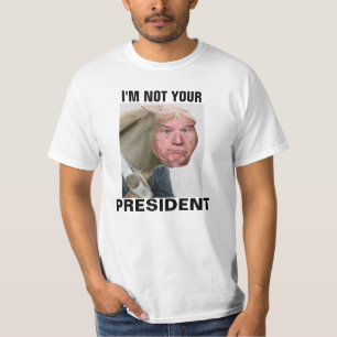 CAMISETA NO SOY TU PRESIDENTE