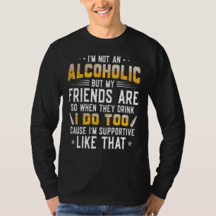 Camiseta No soy un amante de la cerveza alcohólica de Hawai