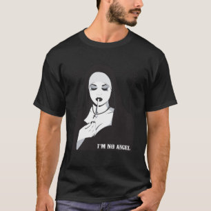 Camiseta No soy un ángel, regalo de chica mala diseño Pullo