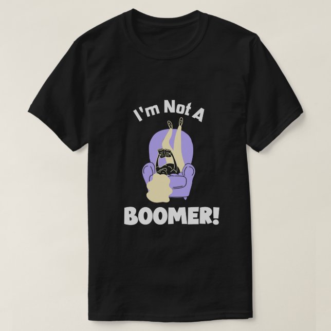 Camiseta No soy un Boomer (Diseño del anverso)